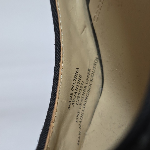 Adrienne Vittadini Black Leather Upper Shoes. Size 6 1/2 Medium. - Picture 10 of 10